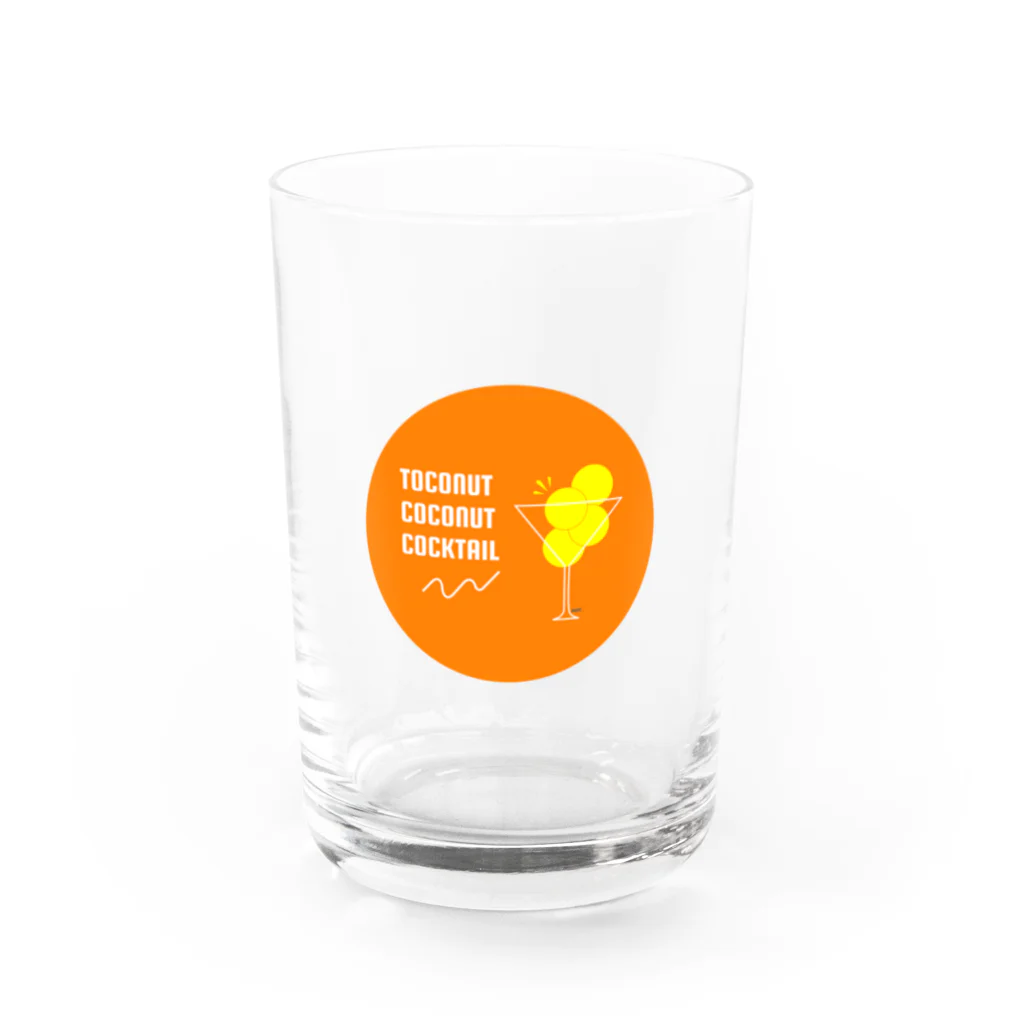 NOF.の常夏ココナッツカクテル Water Glass :front