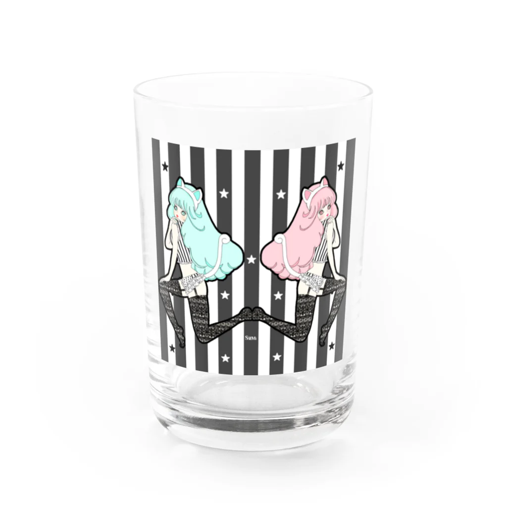 Suzuki Satomi の夢見るgirls Water Glass :front