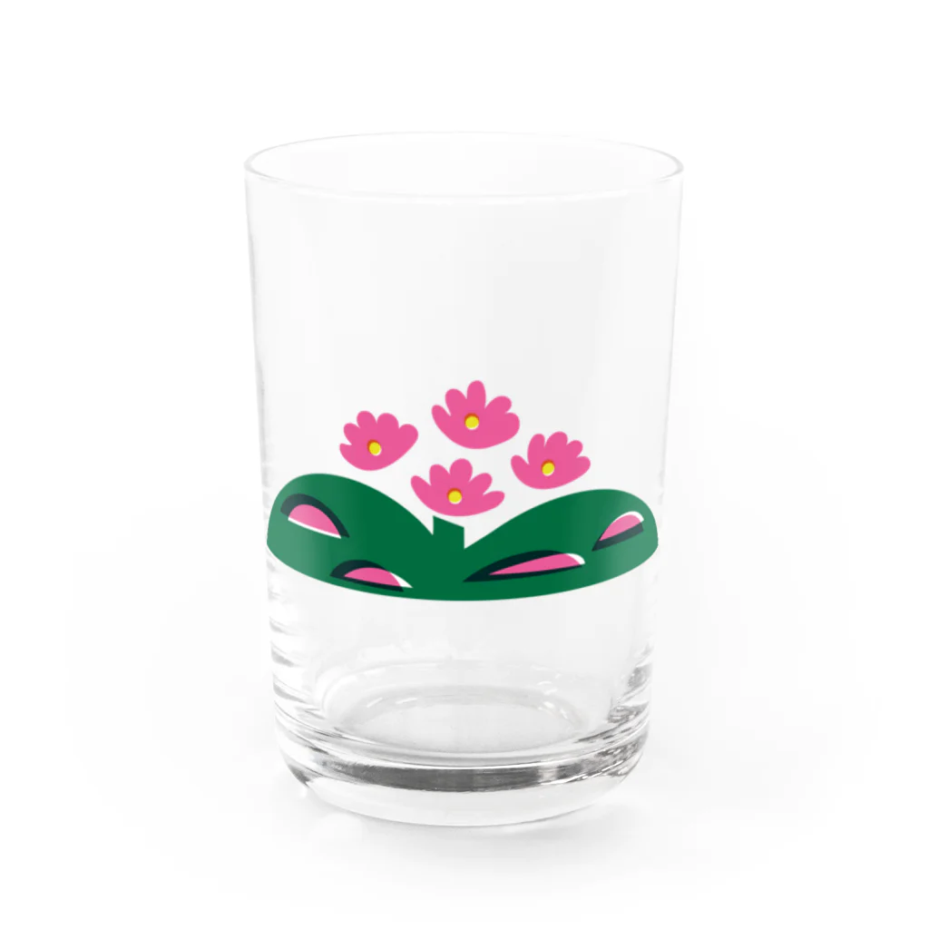 まちだ美穂のflowers Water Glass :front