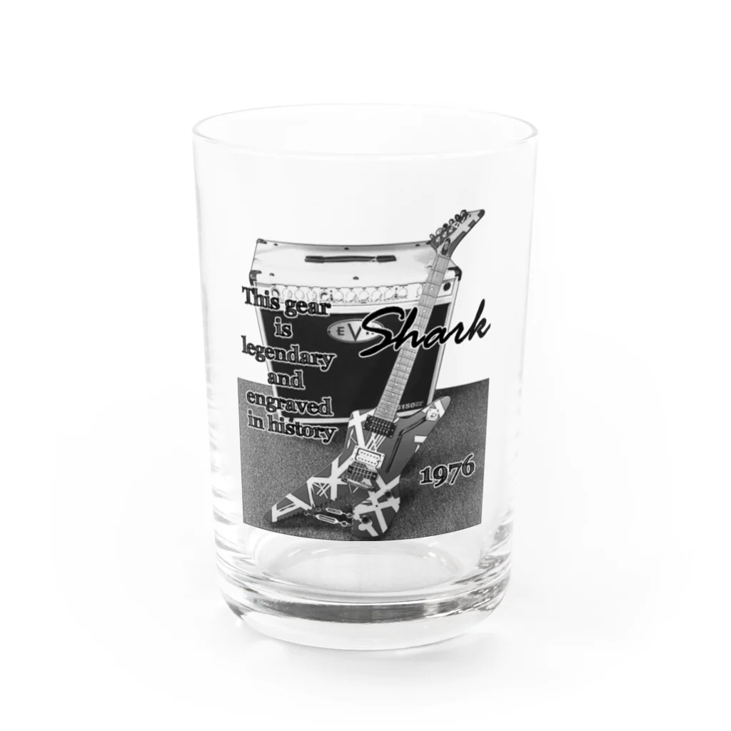 ★･  Number Tee Shop ≪Burngo≫･★ のShark-1976 Water Glass :front