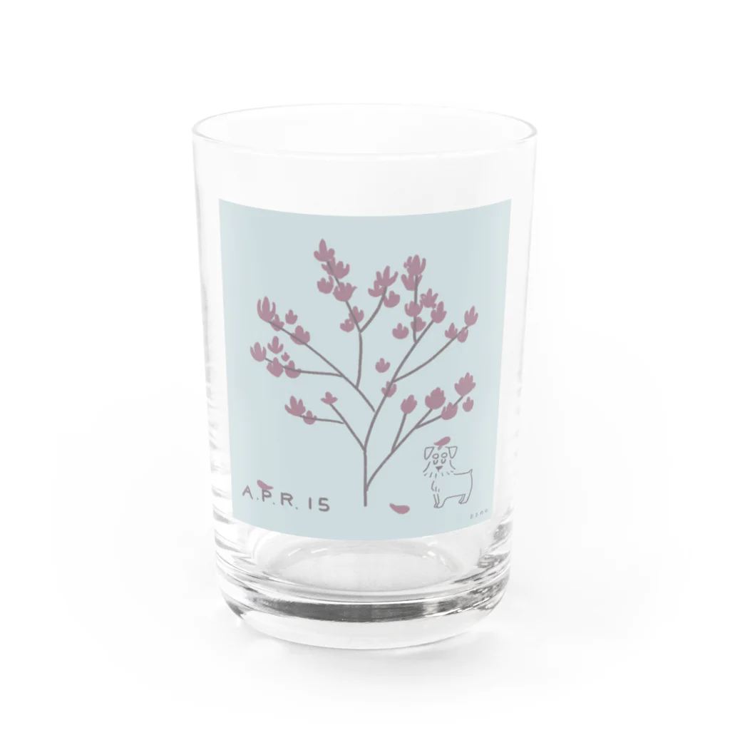 ととめめ/ totomemeの4月15日 Water Glass :front