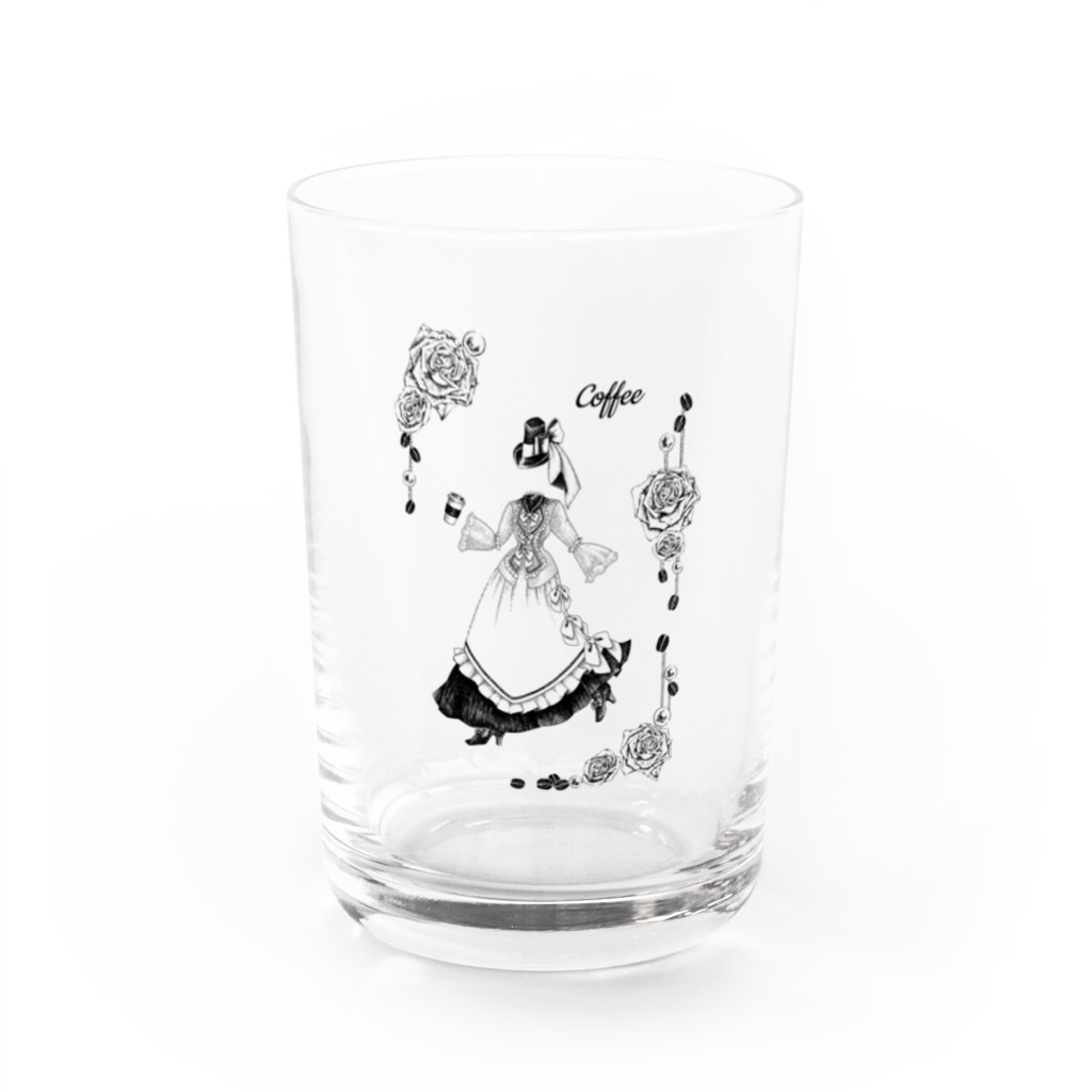 Prism coffee beanの【Lady's sweet coffee】コーヒー Water Glass :front
