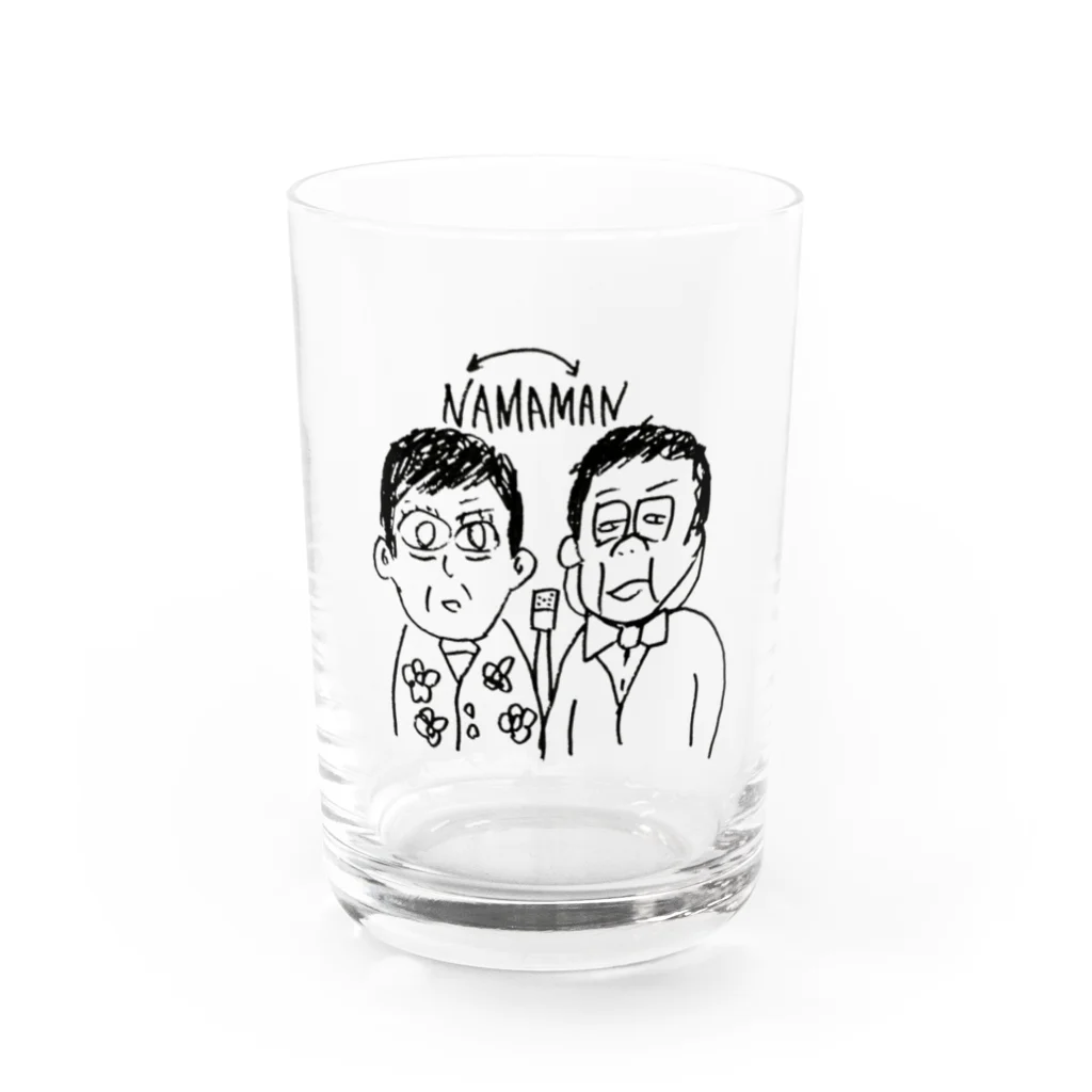 生漫DAYグッズの 高倉画伯のグラス Water Glass :front