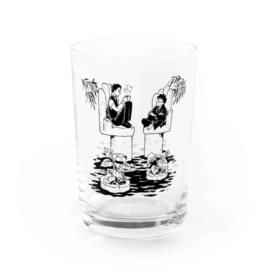 コドモペーパーのてのひらのいす Water Glass :front