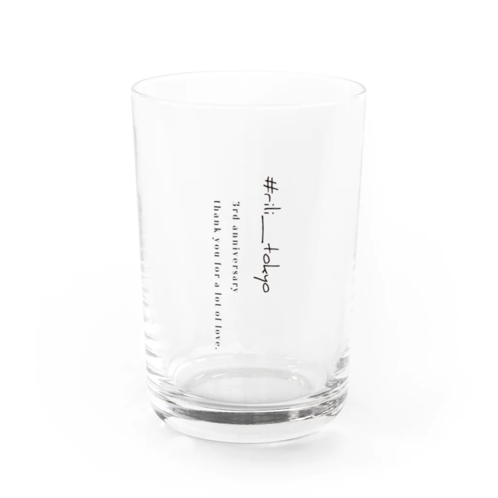 RiLiの#rili_tokyo Water Glass :front