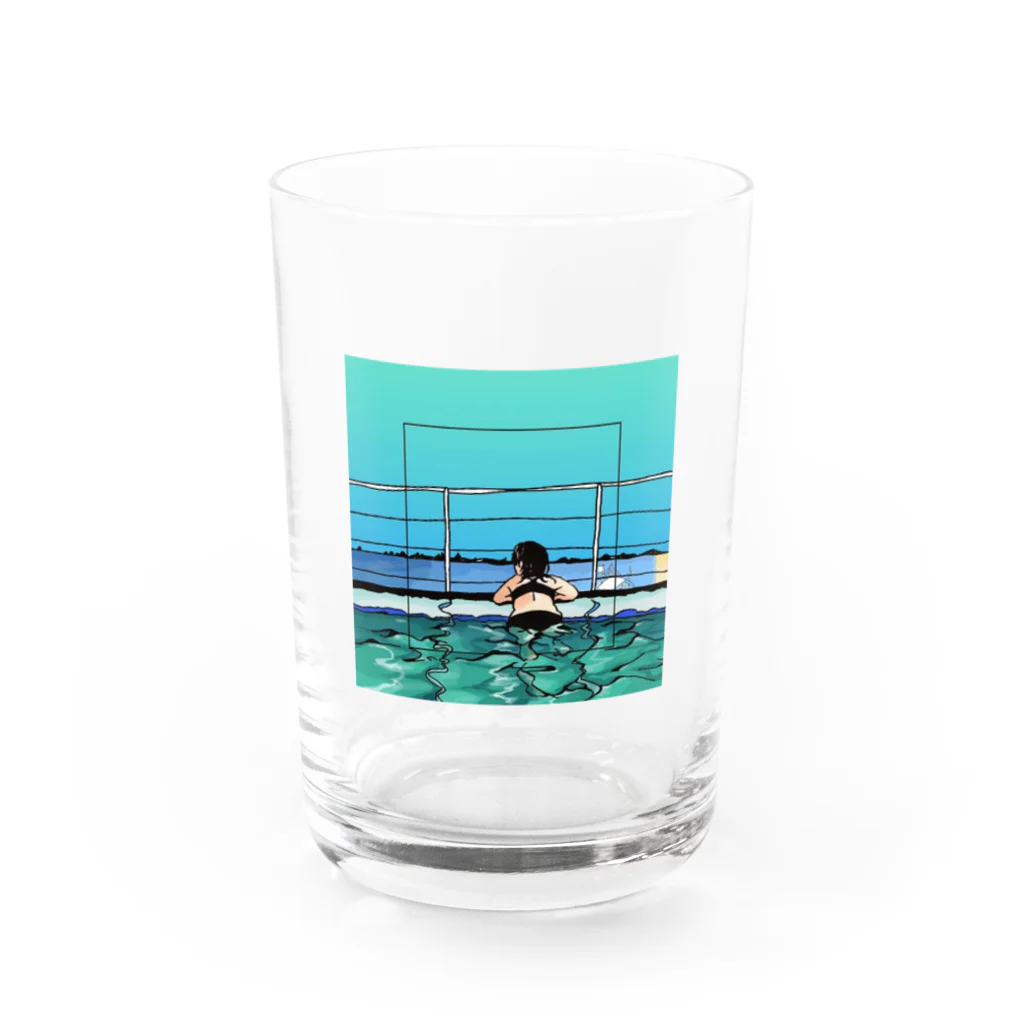 ◆ZUEの🐬Chill out🐳 Water Glass :front