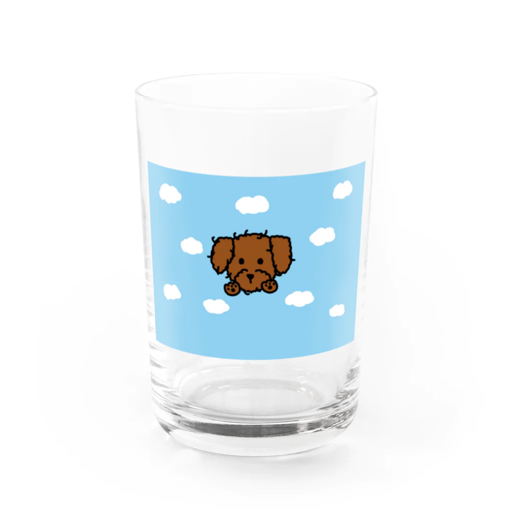 kururu9999の空飛ぶぺーた Water Glass :front