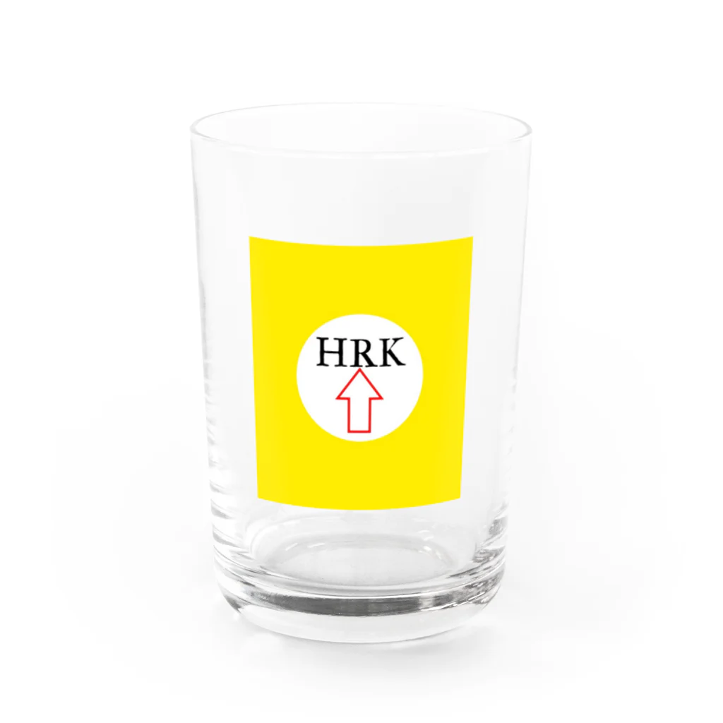 はるきのlet'shave fun Water Glass :front