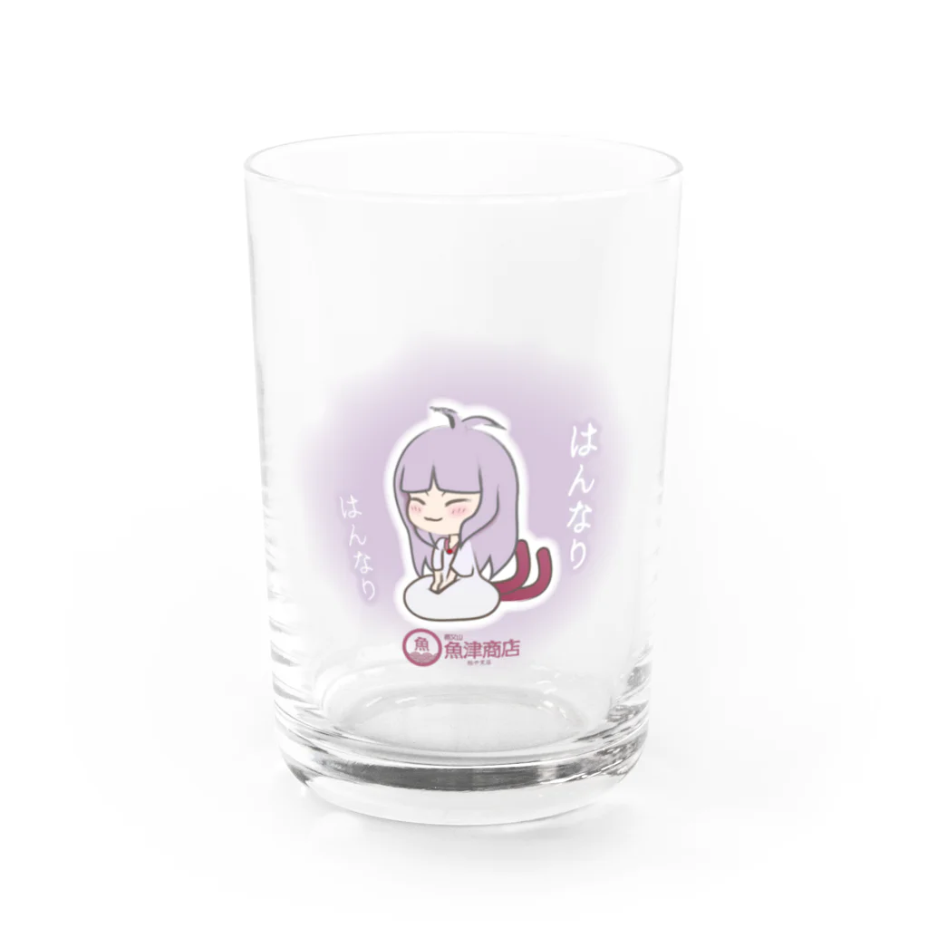 松や SUZURI店のはんなり猫また Water Glass :front