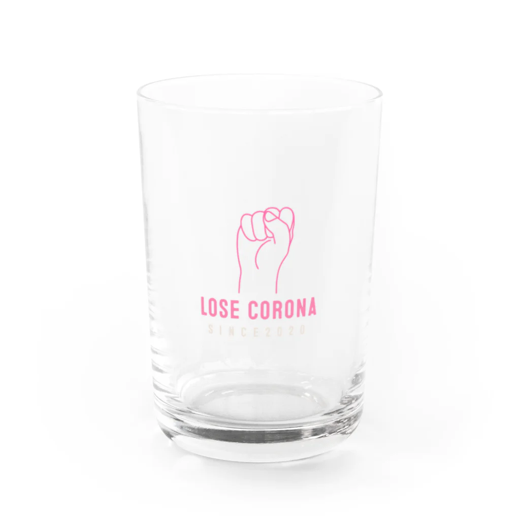 面白いグッズの殿堂Victoryのコロナxx Water Glass :front