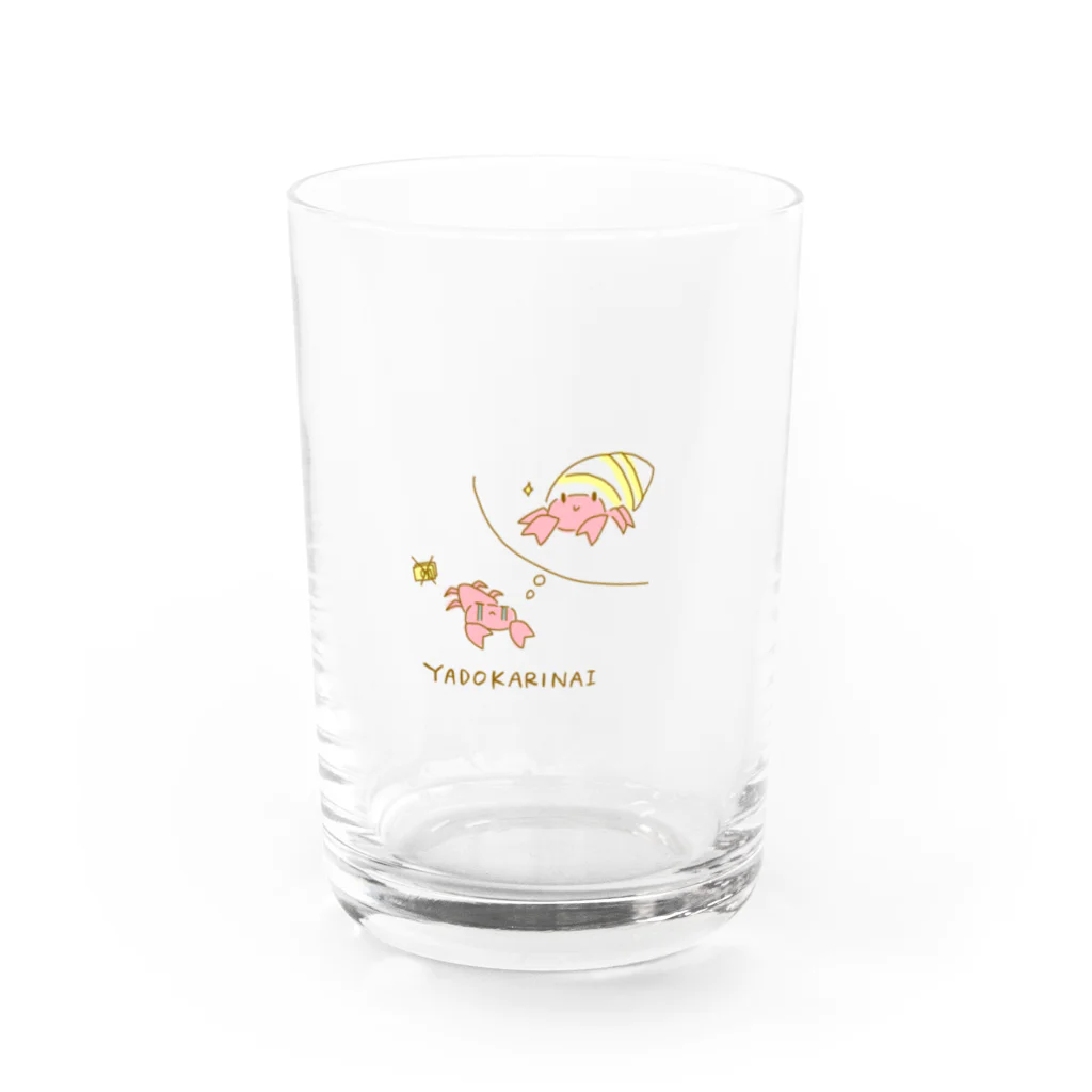 みっこのヤドカリナイ Water Glass :front