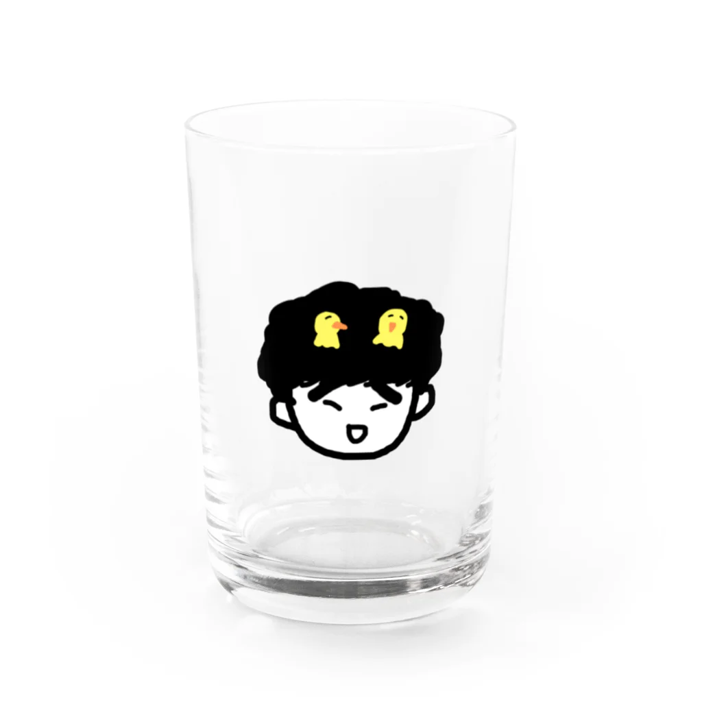 sa_karianのしょまアイテム　ピヨver. Water Glass :front