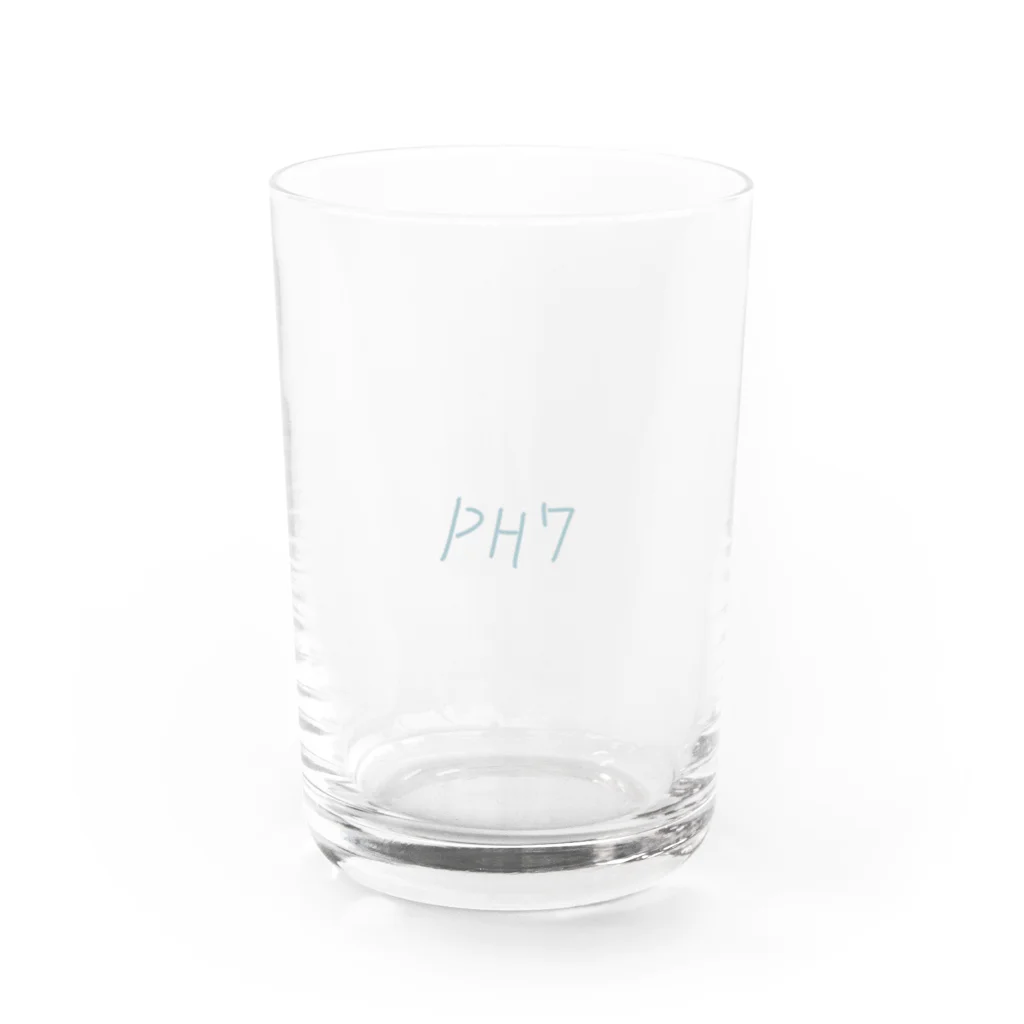 すきまの中和（PH7 ） グラス前面