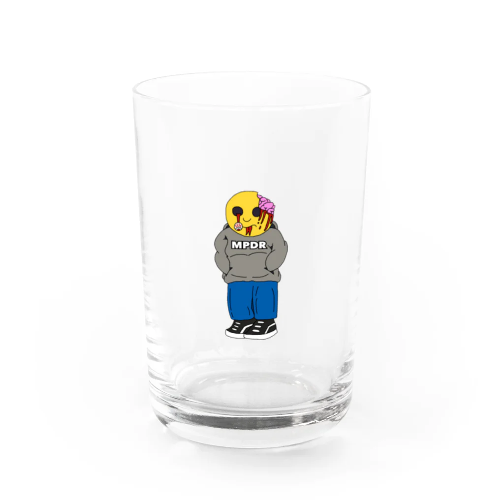 MPDRのcrazy boy Water Glass :front