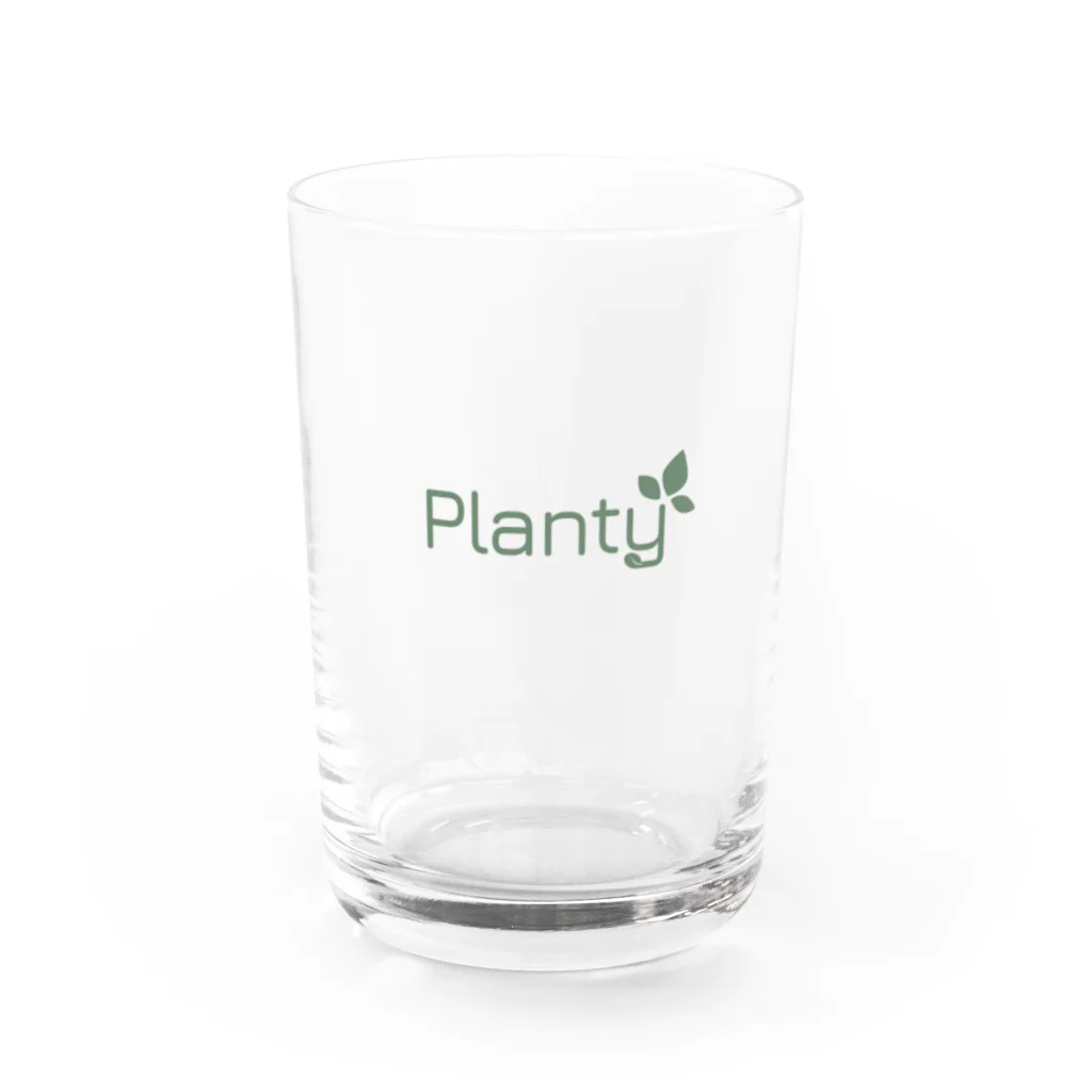 PlantyのPlanty 420 logo グラス前面