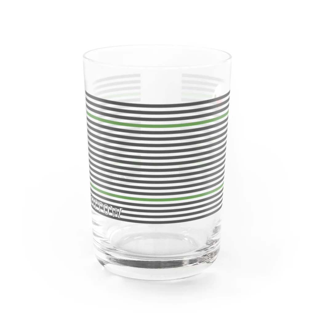 福みみチュンのカミカミ文鳥 Water Glass :front