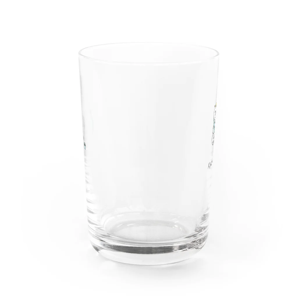 酒ワイン食堂 今日どう？の酒のグラス Water Glass :front