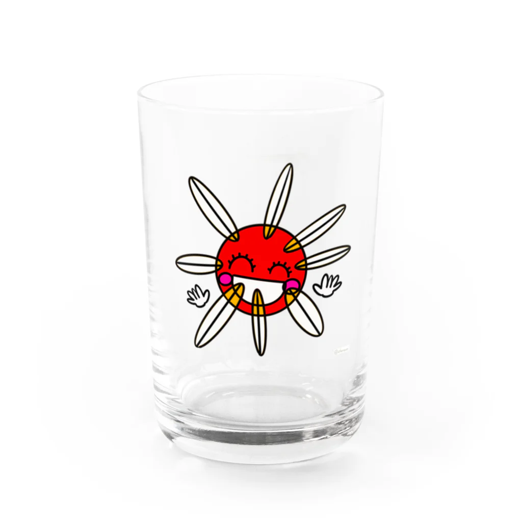 キャラ生み製造機の1. 『たいよう』 Water Glass :front