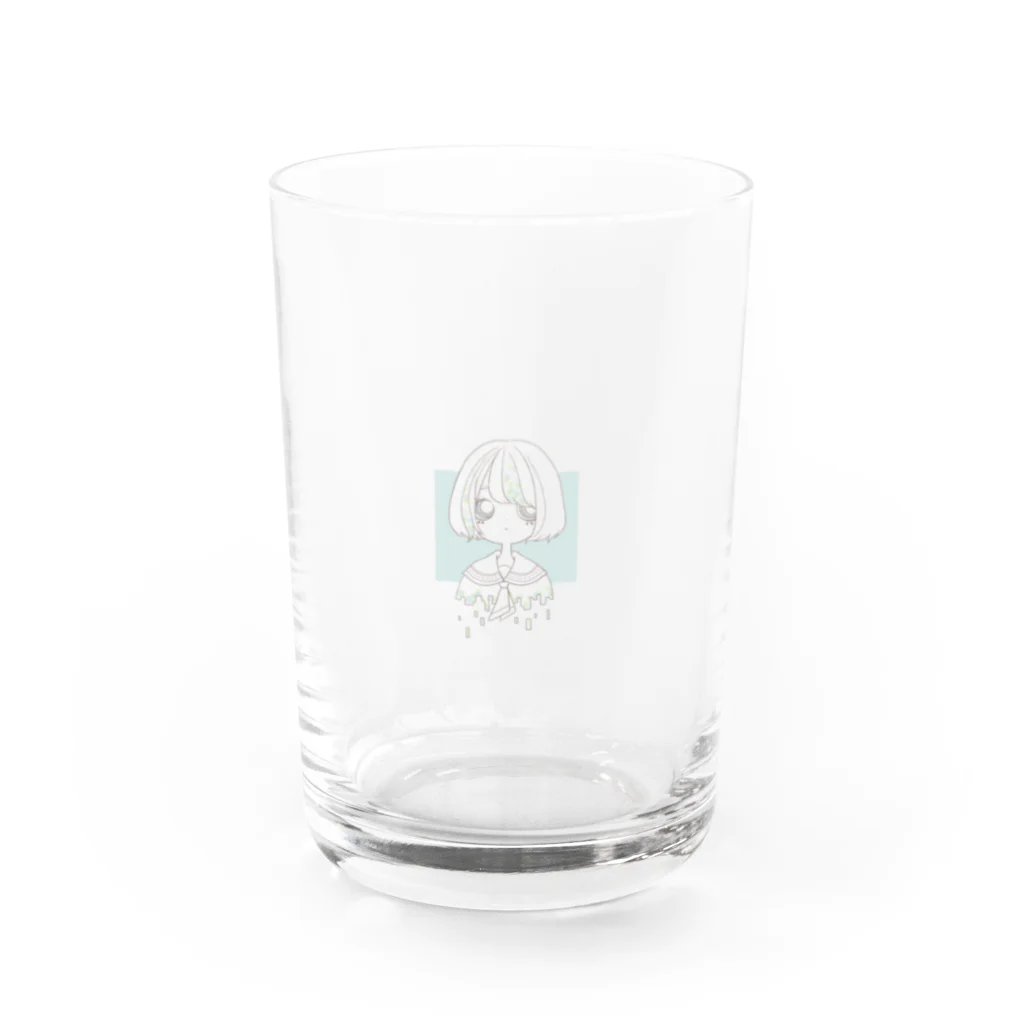 もばいるのsoda Water Glass :front