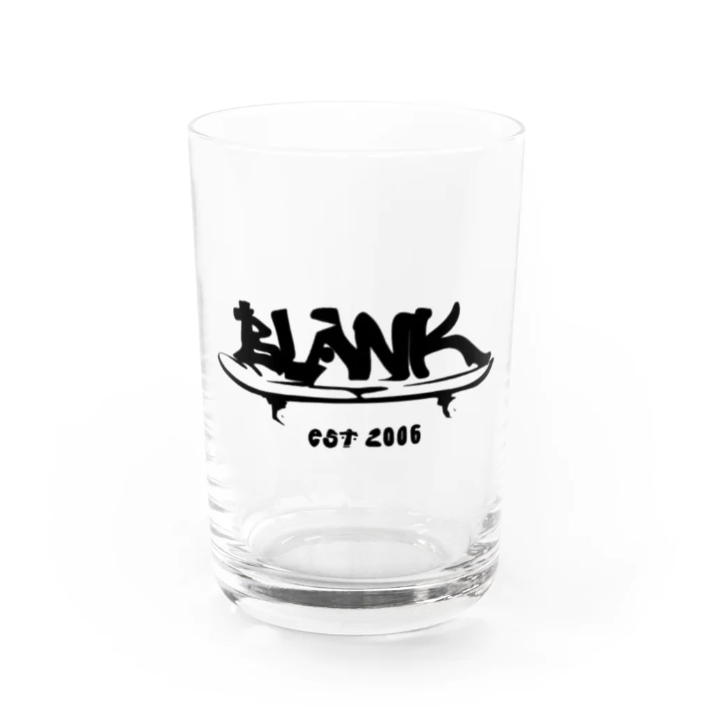 ____Ryuno____     のBLANK sk8 BLACK Water Glass :front