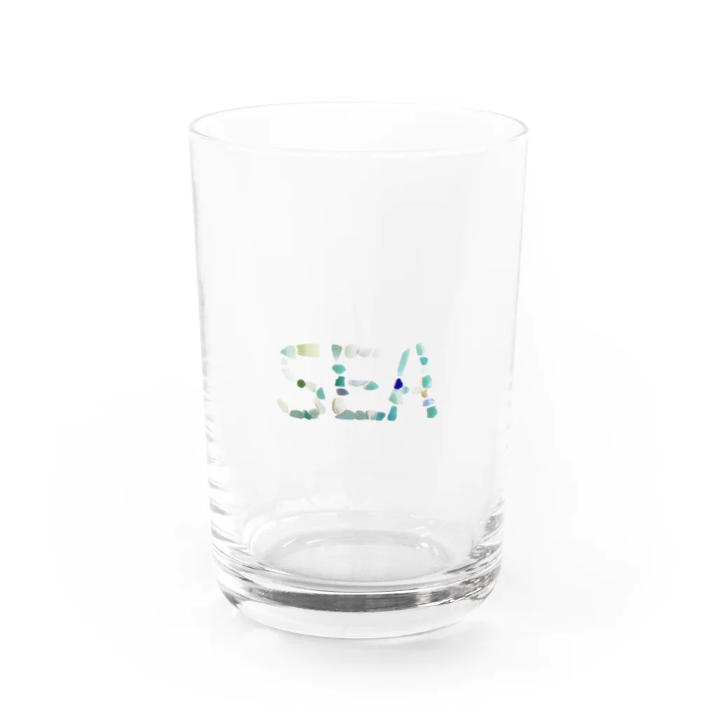 KIPU TUKERUのSEA Water Glass :front