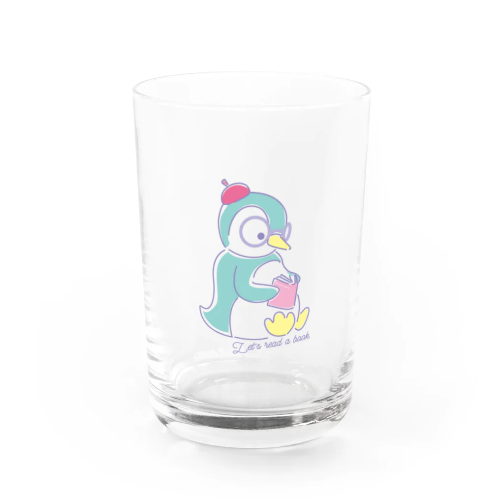 Fancy penguinのふぁんしぃペンギン Water Glass :front