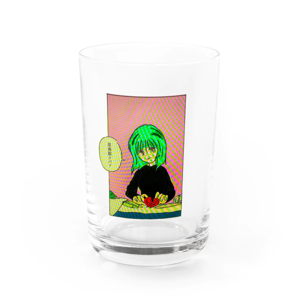 平成は終わったの売り切れるな Water Glass :front