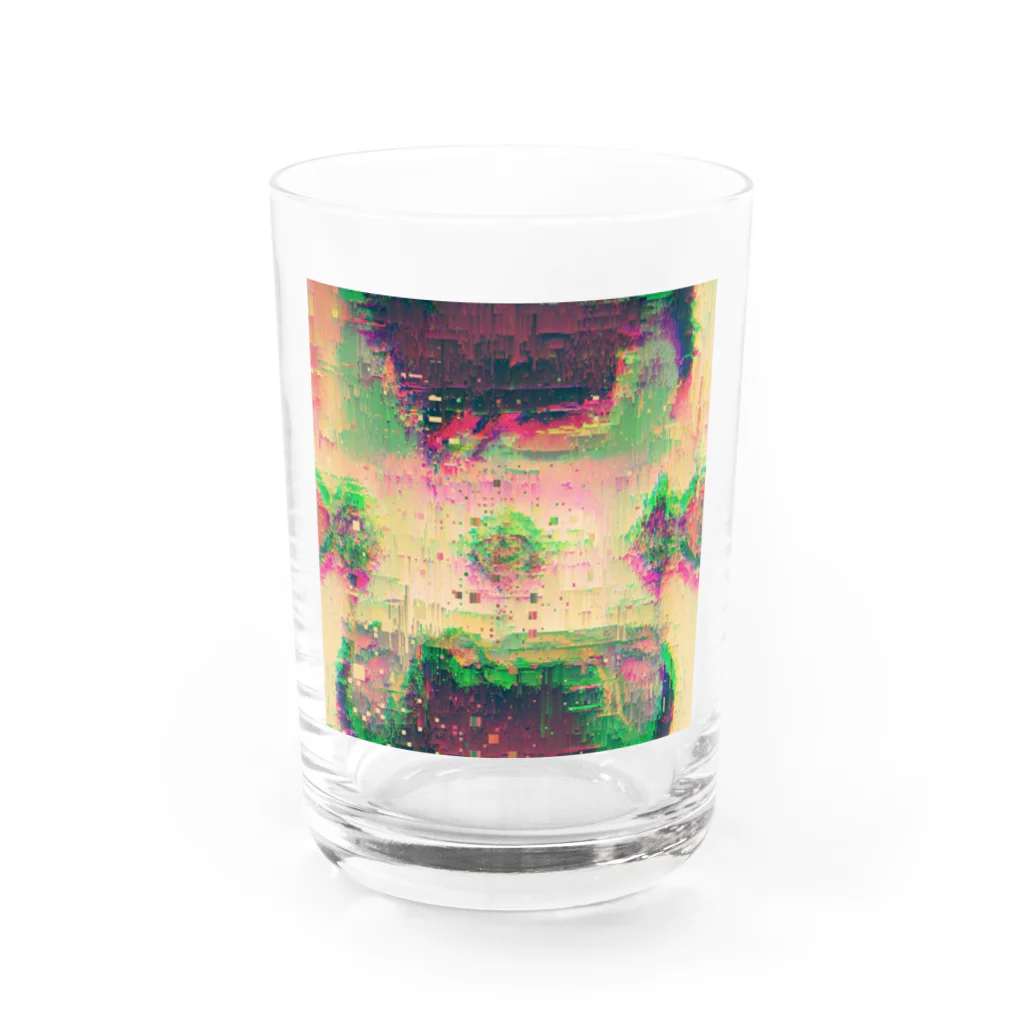 egg Artworks & the cocaine's pixの『人間疾患』 Water Glass :front