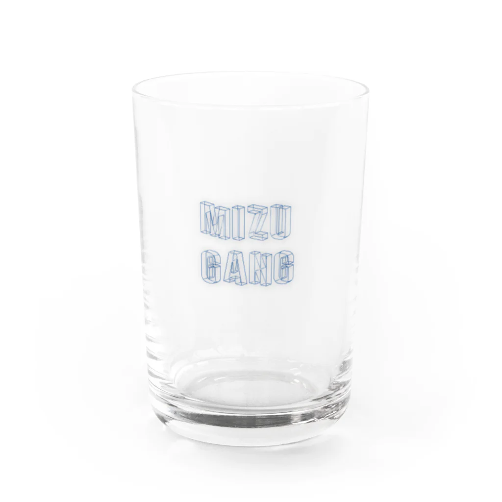 MIZUのミズノ Water Glass :front