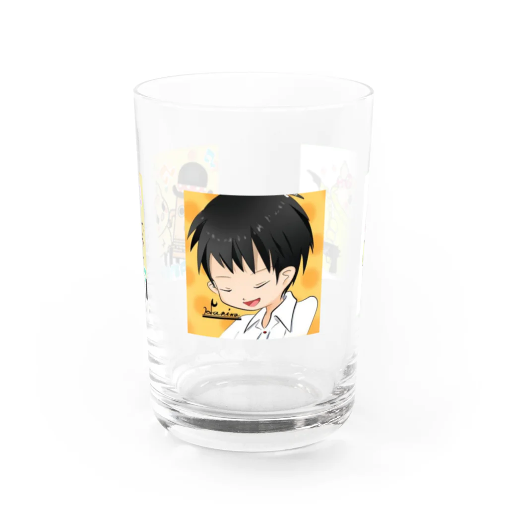 ハニワ＠ゆっくり実況の贅沢トプ画３つ盛！ Water Glass :front