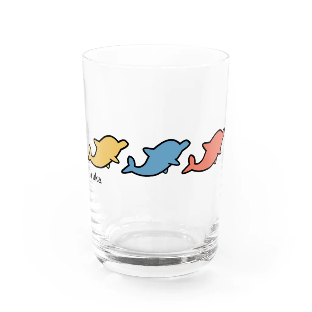 あおいるかのお店🐬のiruka Water Glass :front