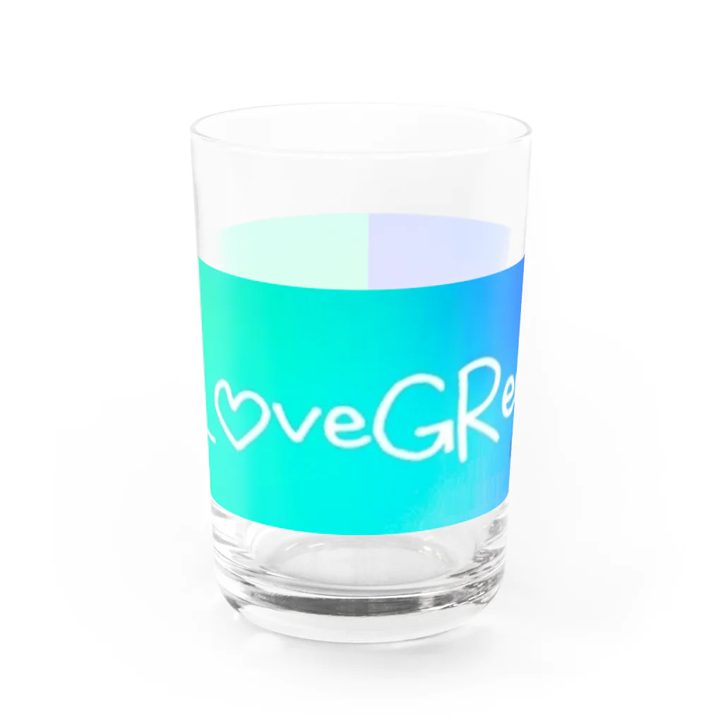 田中セシル⋆CecilTanakaの#LoveGReen 01 Water Glass :front