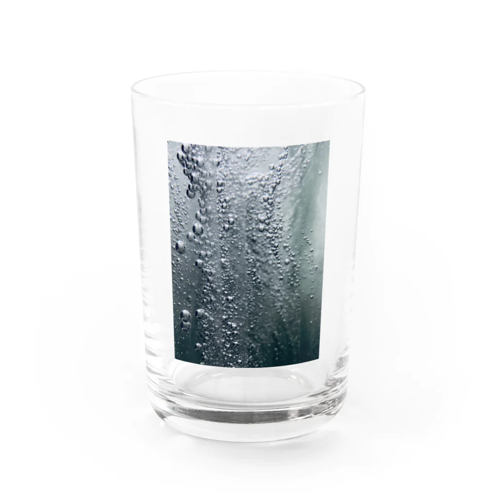 グリュックレーヴのSinking in water Water Glass :front