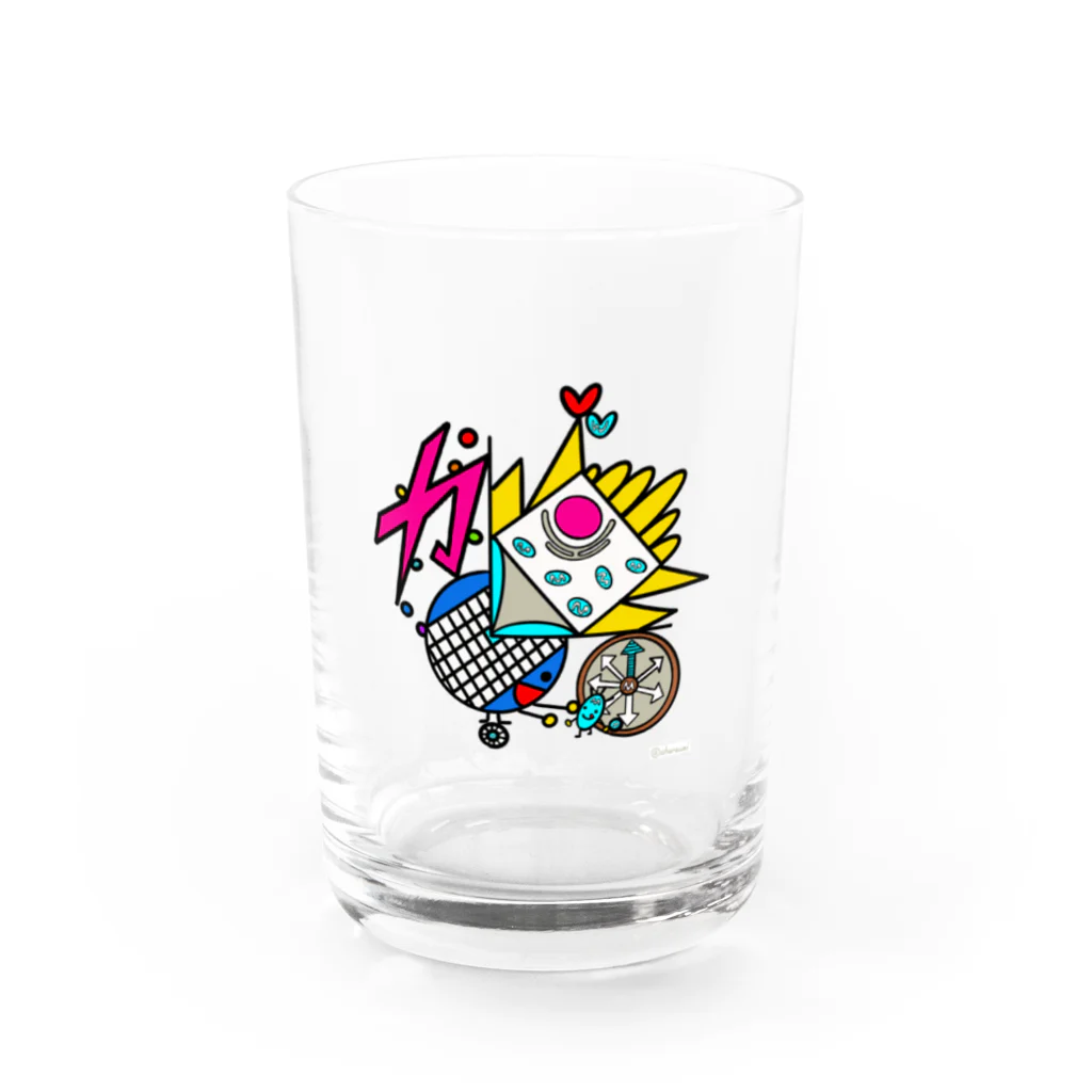 キャラ生み製造機の‪5. 『さいぼう』‬ Water Glass :front