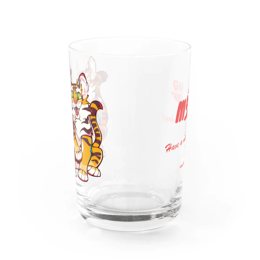 mofuwaのTIGER BROS(glass) グラス前面