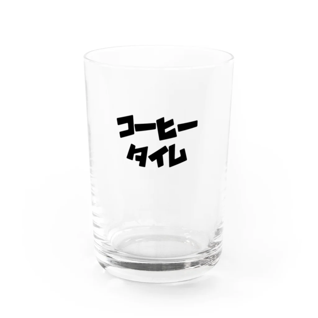 Rie / カフェトラベラーのコーヒータイム Water Glass :front