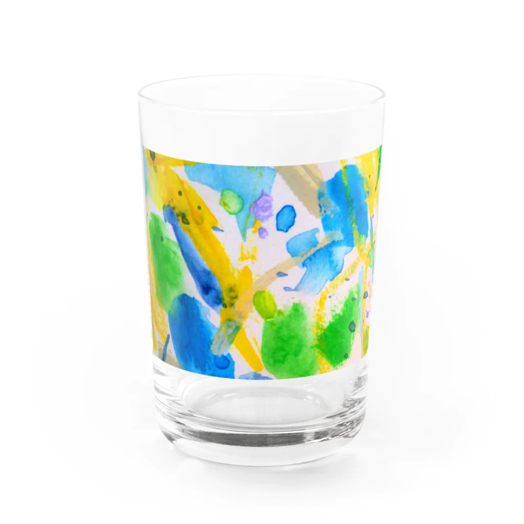 orangecrayonの雨上がり Water Glass :front