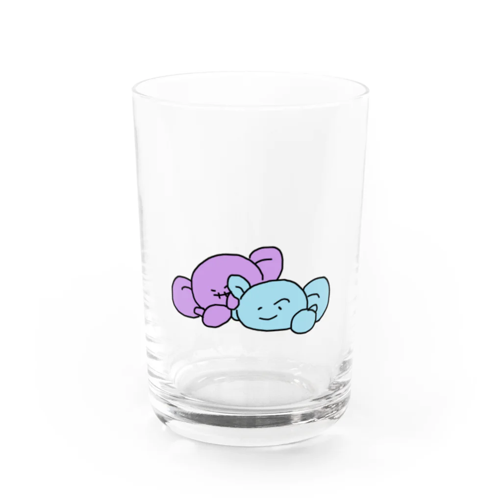 プレアディスのぽてろん Water Glass :front