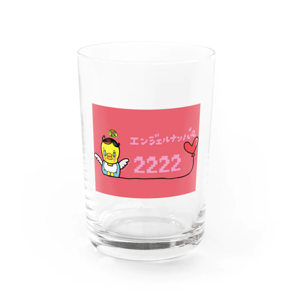 きみちゃんのお店のエンジェルきみちゃん Water Glass :front