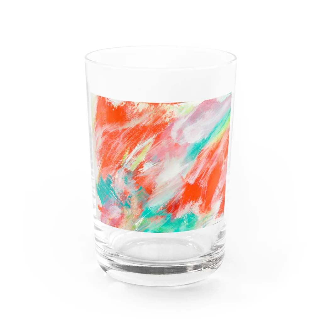 chiakiuedaの草原にみる光 Water Glass :front