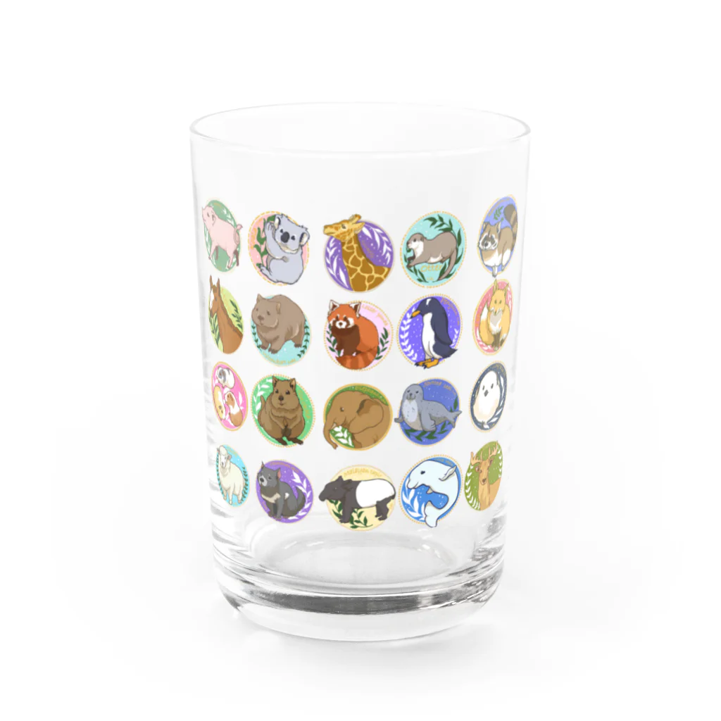 Lichtmuhleのアニマルパラダイス Water Glass :front