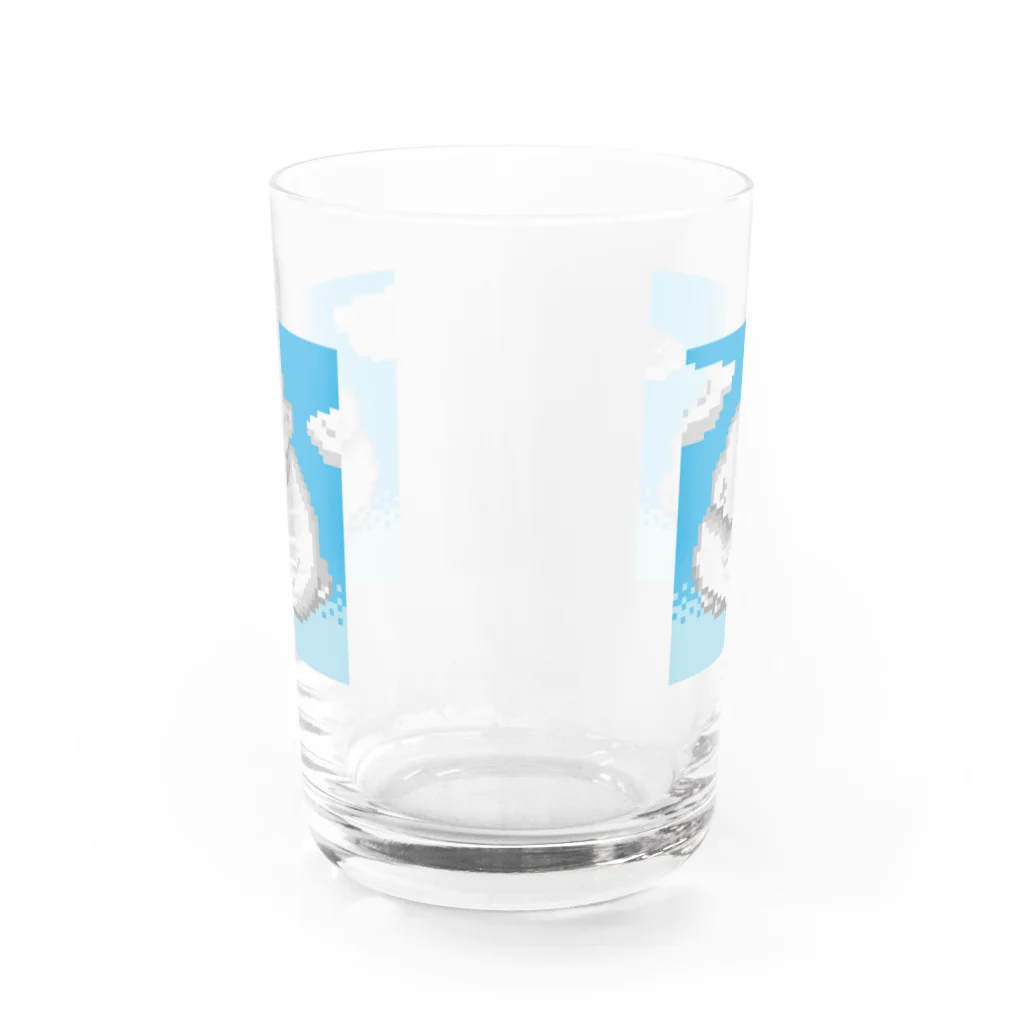 らびったけの雲うさぎ2 Water Glass :front