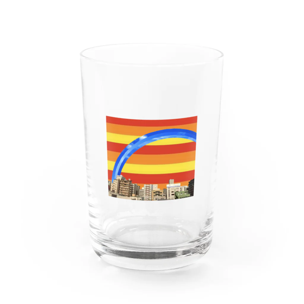 rainbozuの『虹空』 Water Glass :front