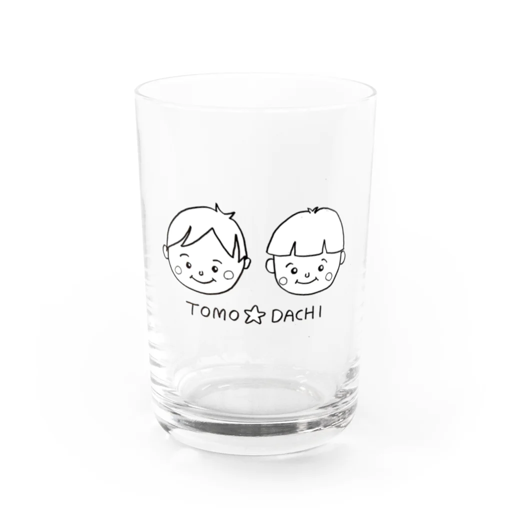 honobono-kazokuのとも☆だち Water Glass :front