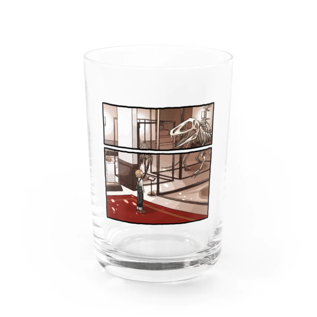 しゃけちゃん本舗の博物館 Water Glass :front