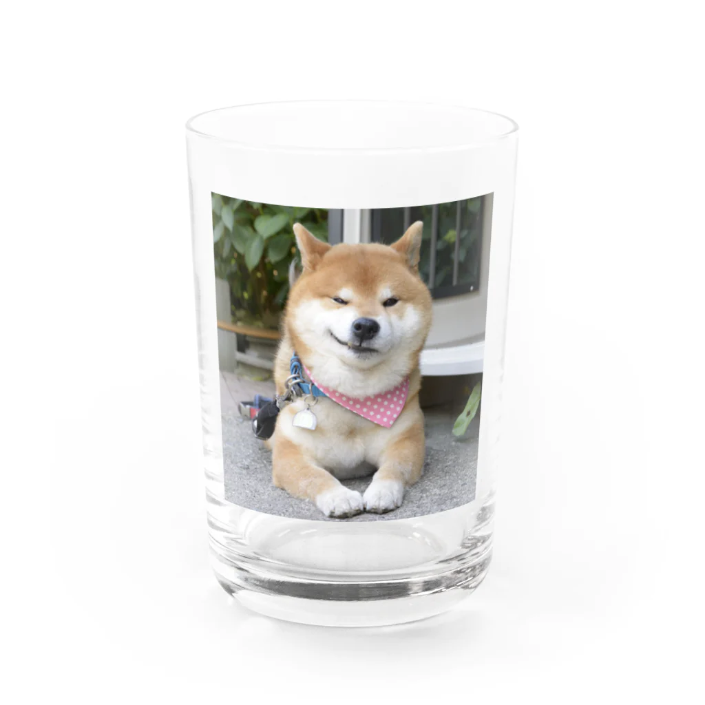 Ryuji513のにやりじ Water Glass :front