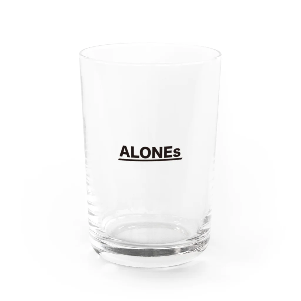 ALONEs_officialのALONEs Water Glass :front