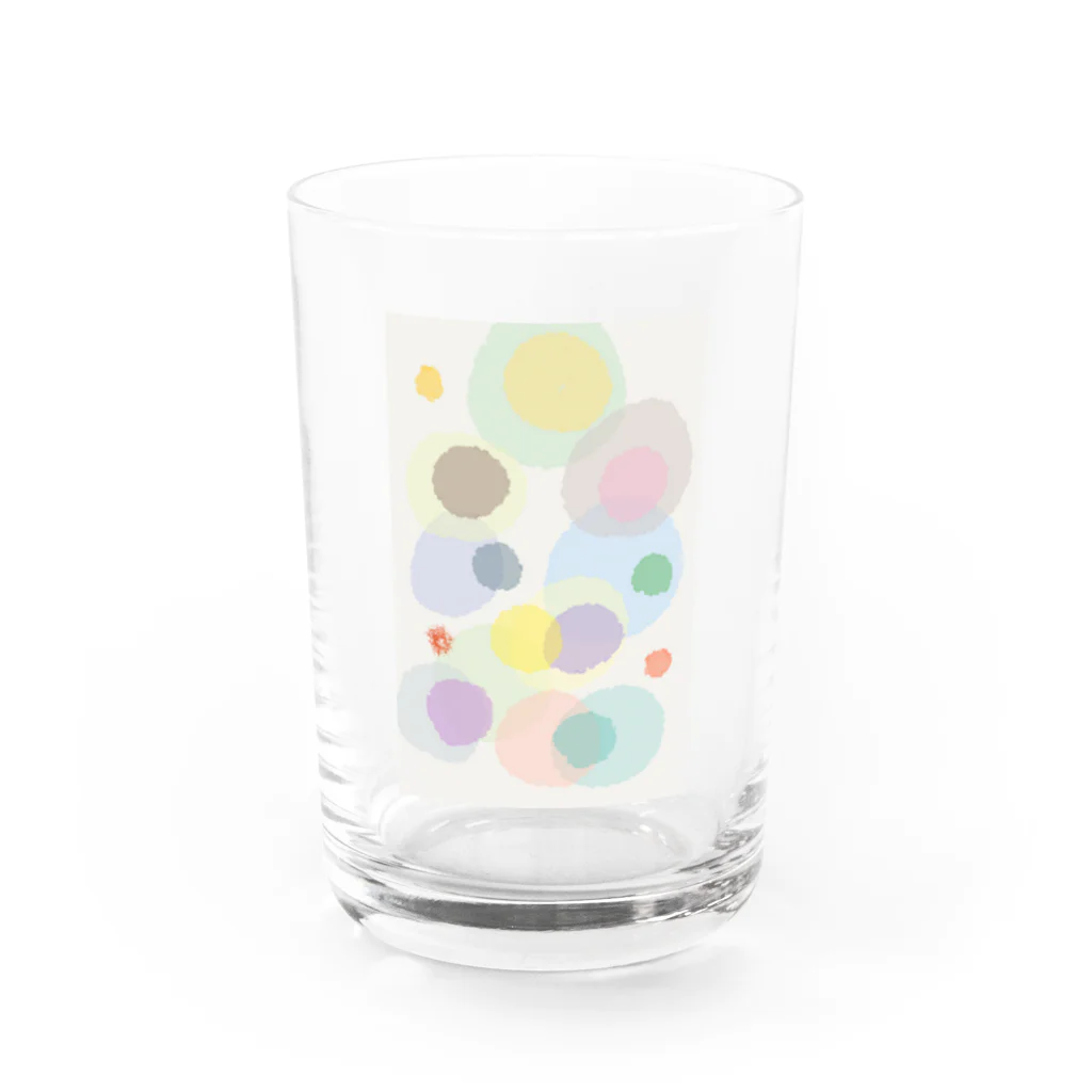 ａｋｉｃｈｉの波紋はもん Water Glass :front