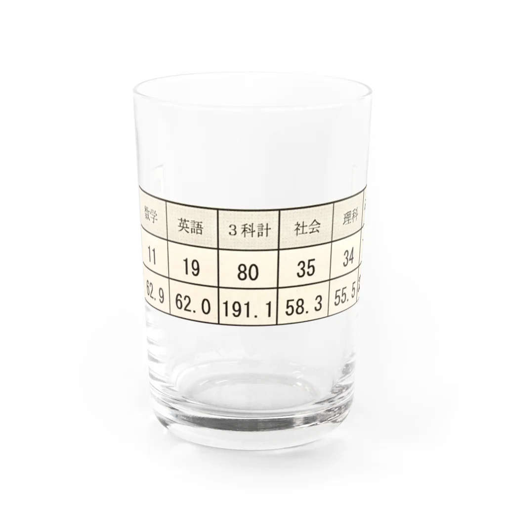 あの日見たモルモットの中学2年生 Water Glass :front