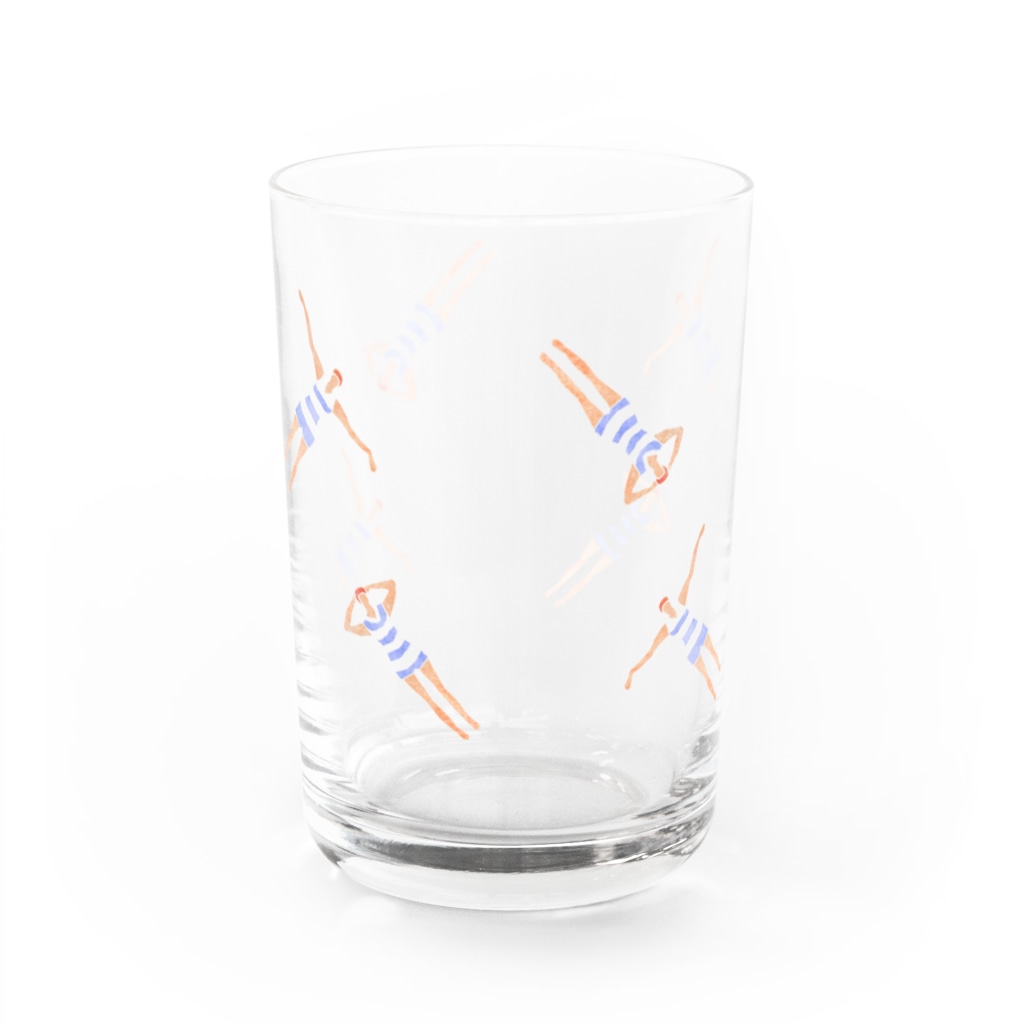 _mitoのta yu ta u Water Glass :front